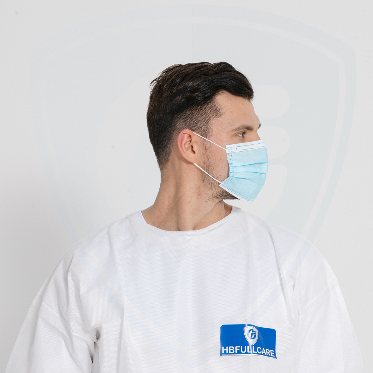 Disposable 3ply Medical Surgeon Nonwoven Earloop Type Face Mask
