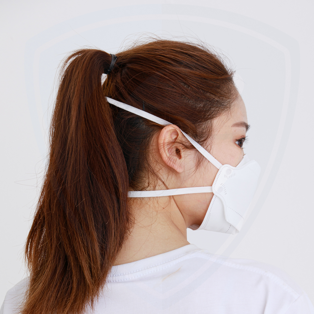 4-layer Disposable Headband Loop Fish Mouth Fashion Face Mask