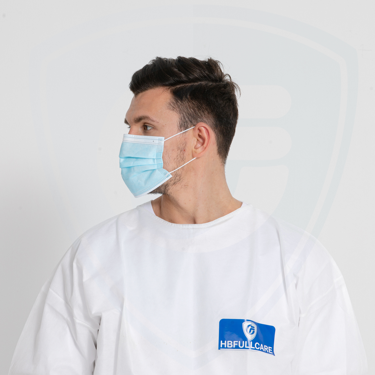 Disposable 3ply Medical Surgeon Nonwoven Earloop Type Face Mask