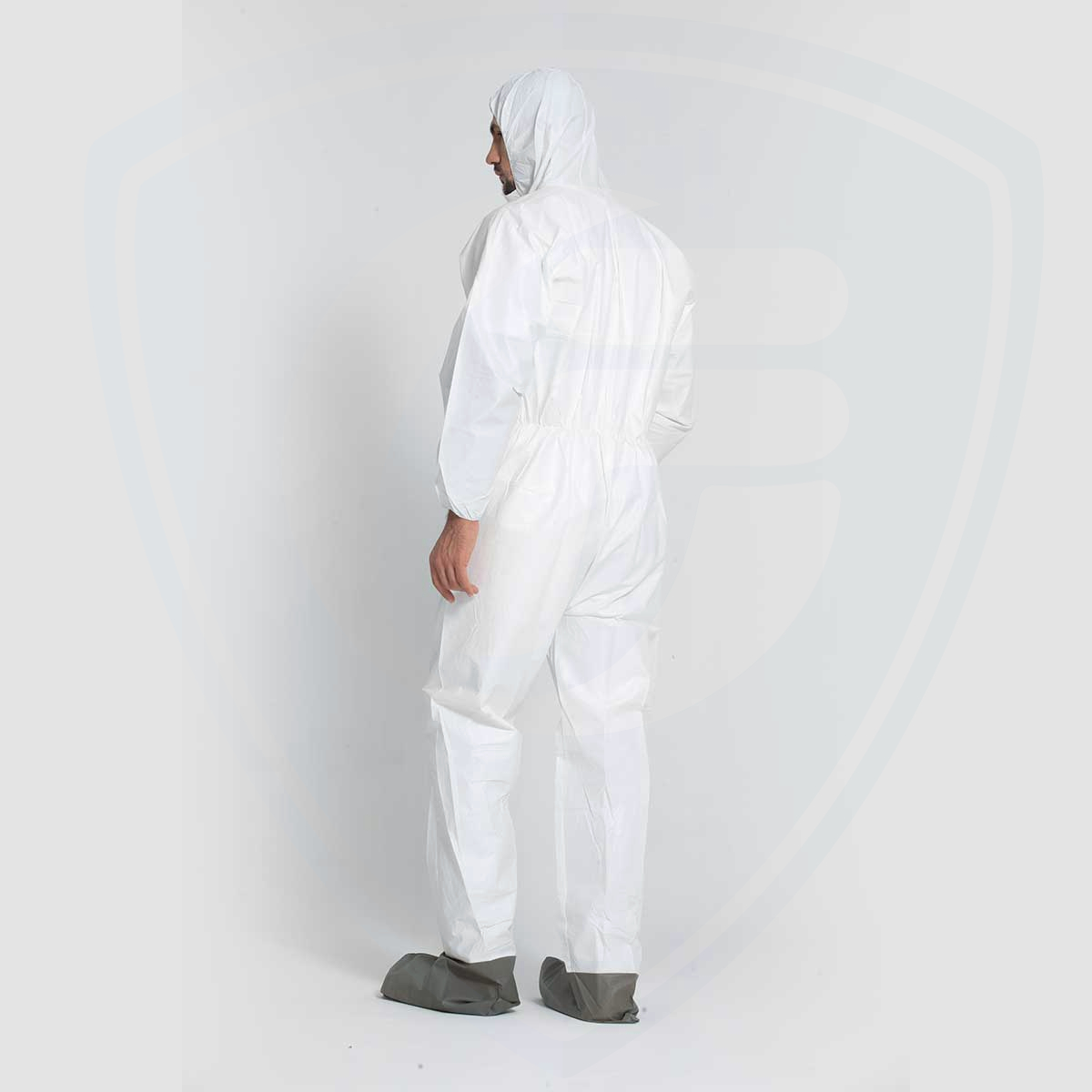 FC2050-1 Cat.III EN1073 EN1149 Anti-static Protective Clothing with Gray Boots 