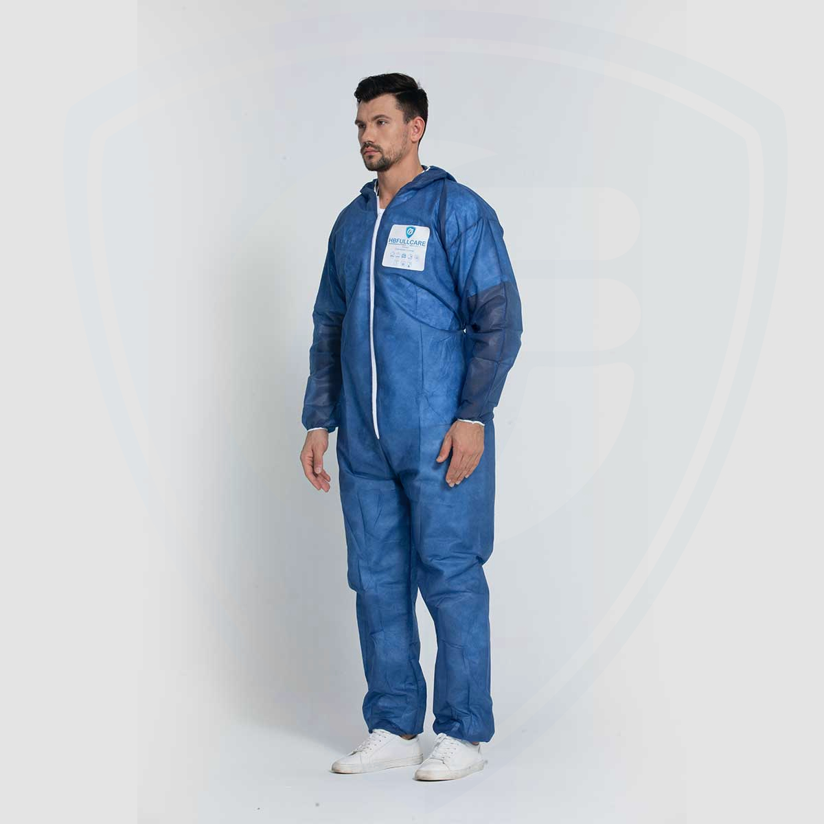 FC1050 Disposable Polypropylene Coverall for Resisting Non-hazard Dust Light Liquid