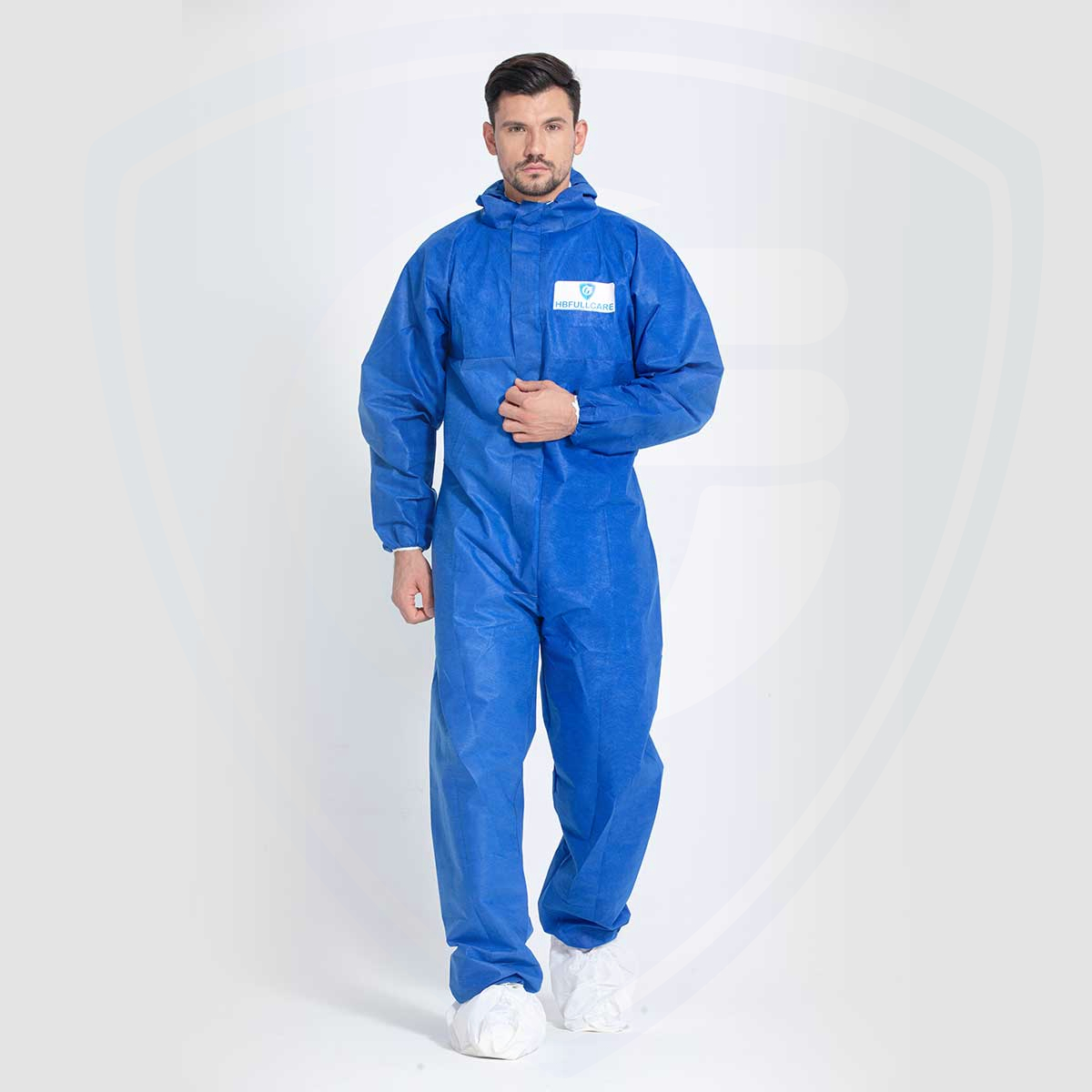 FC2030 Cat.III EN1073 EN1149 Blue High Quality Disposable Protective Coverall 