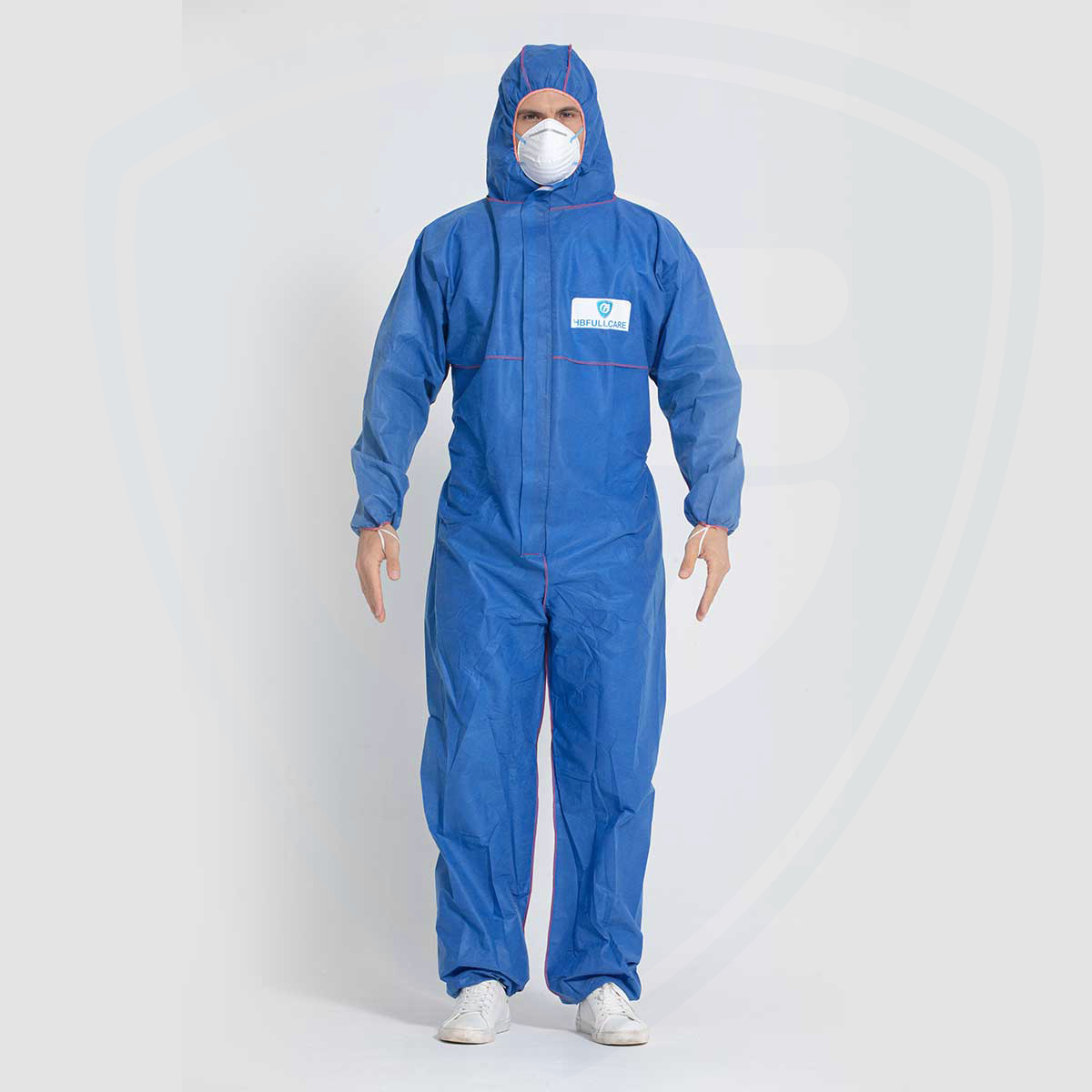 Disposable Coverall X-Large SMS Fabric Apparel Unisex for Industrial Applications