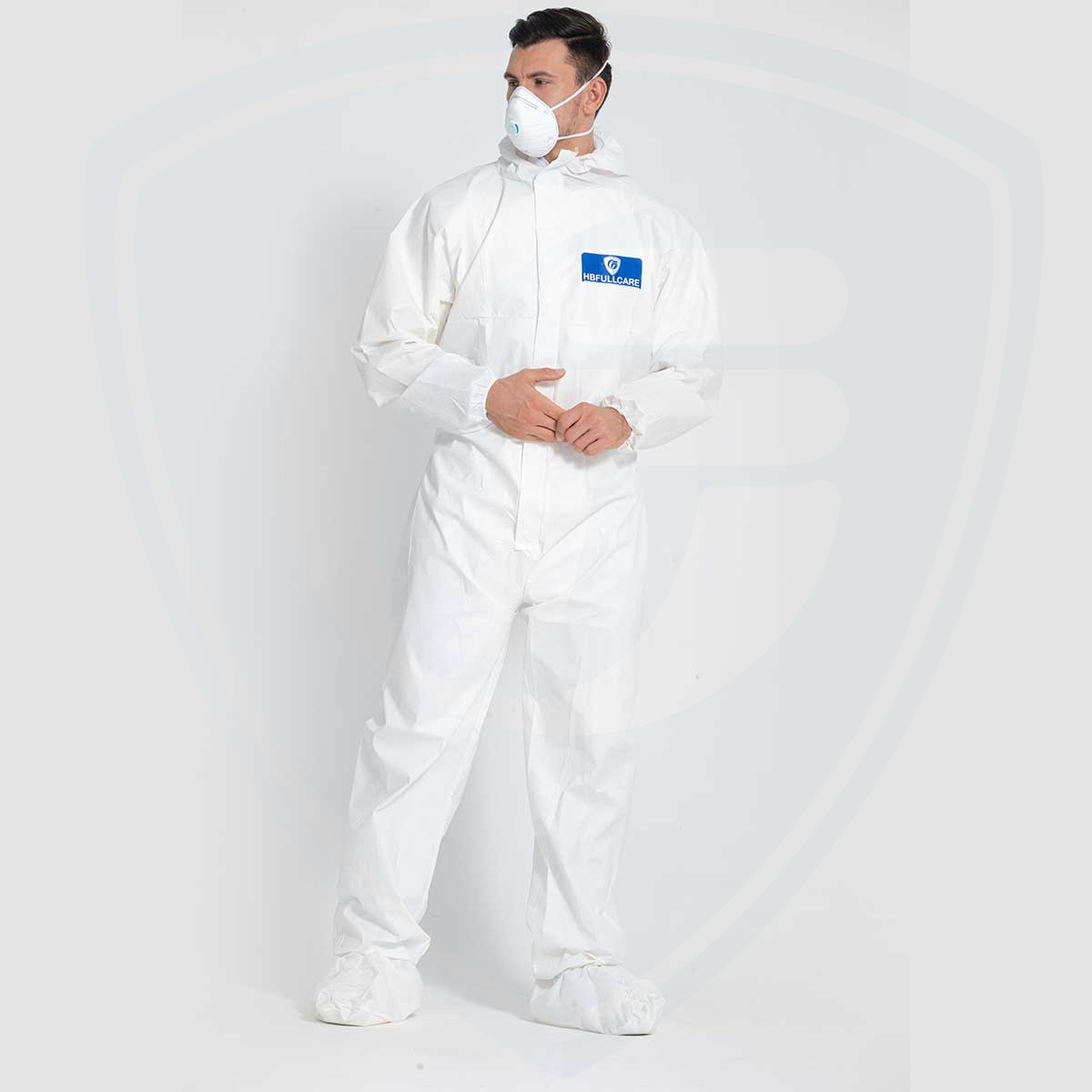 FC2050 Cat.III Microporous Film Coverall for Type5/6 Protection Level