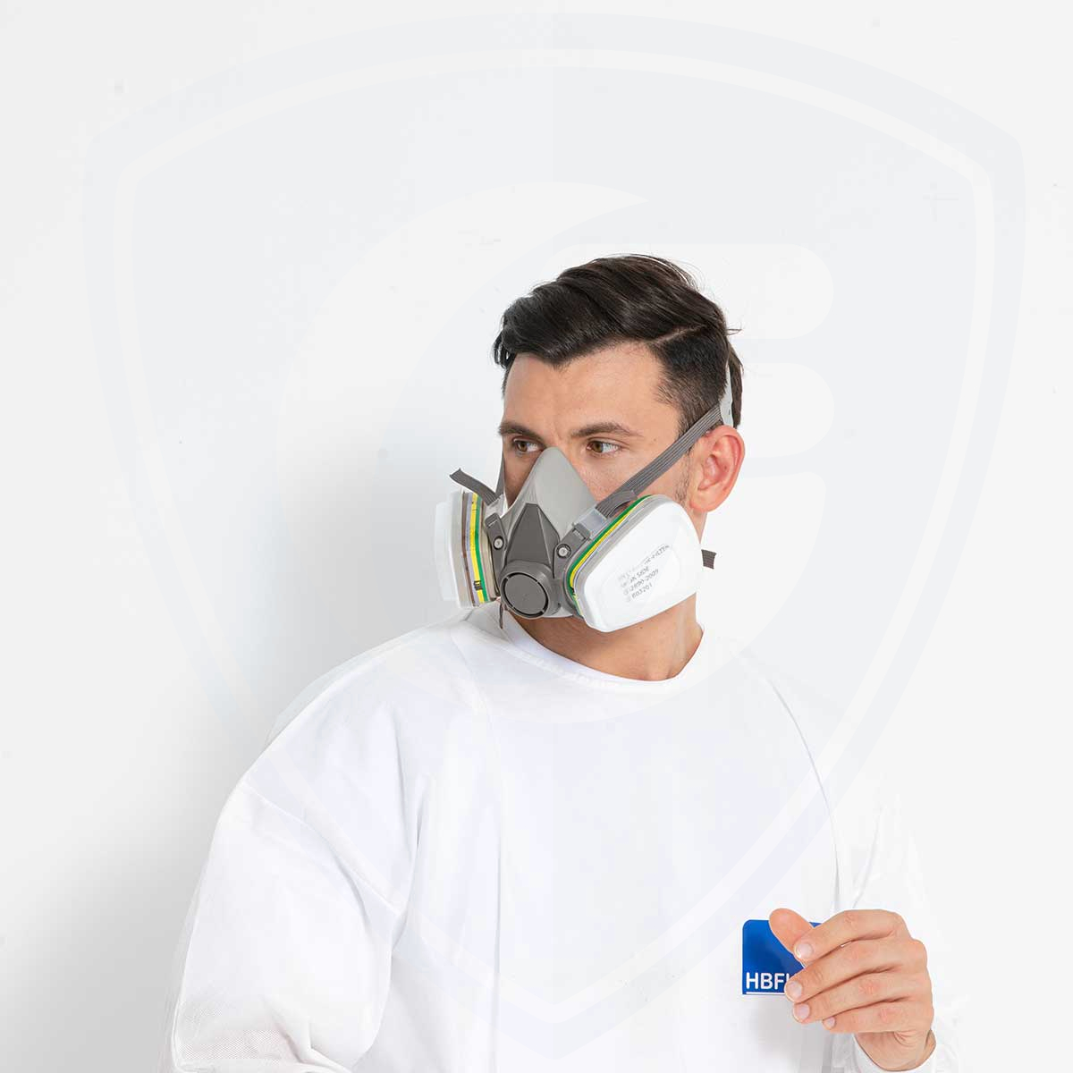  6200 Reusable Half Mask Respirator Spray Mask for Spraying Painting.Chemical Machine Polishing.Welding. Woodworking And Other Work Protection 