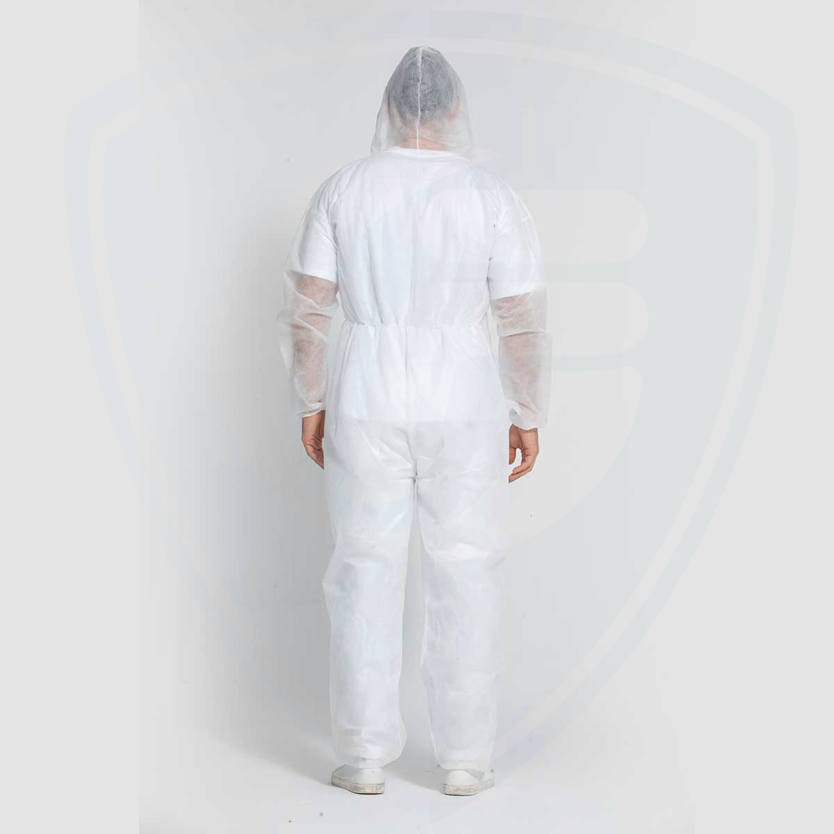 FC1050 Basic Classic White Color Disposable Polypropylene Coverall for Manufacturing