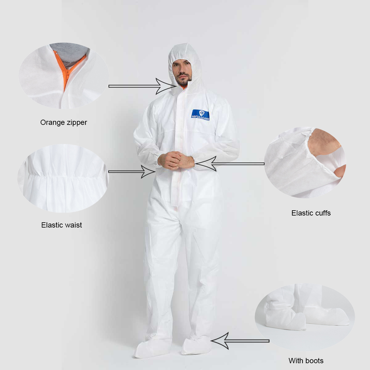Disposable coverall